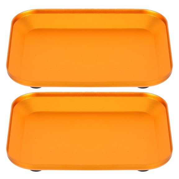 Soimiss 2Pcs Aluminum Alloy Parts Tool Holders for Efficient Screw and Bolt Organization