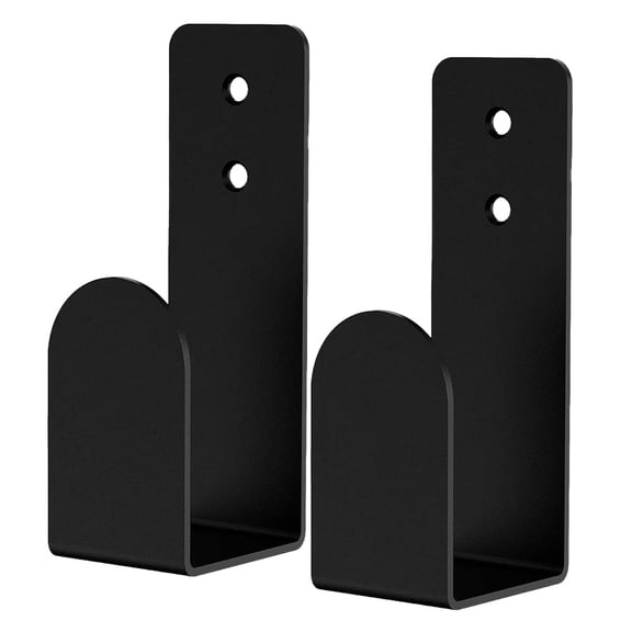 Soimiss 1Set Acrylic Wall Keyboard Mount Holder Black Keyboard Storage Rack Sturdy Wall Bracket for Office