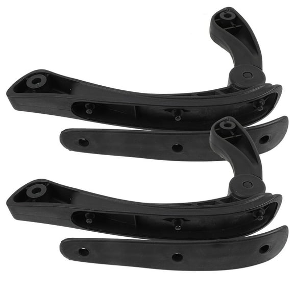 Soimiss 2Pcs Sturdy Plastic Arm Rest for Chair Household and Office Use Comfortable Grip
