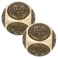 thumbnail image 1 of Soimiss 2Pcs Chinese Medicine Balls Brass Massage Balls for Adults Exercise Stress Relief, 1 of 7