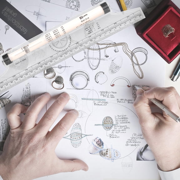 Soimiss 2Pcs Clear Plastic Rolling Drawing Rulers for Engineers and Designers with Accurate Scale