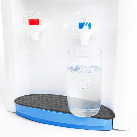 Soimiss 2Pcs Fridge Absorbent Pad Grey Fiber Stain Hiding for Daily Use