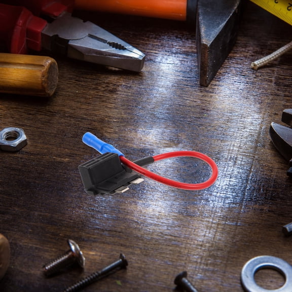 Soimiss Wire Tap Fuse Holder Connector Plastic 2Pcs for Dash Supply