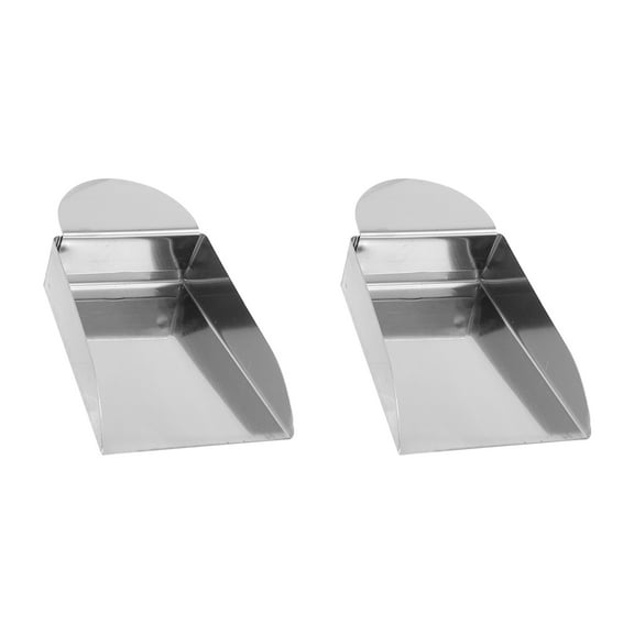 Soimiss jewelry beads picks Small Shovel Stainless Steel 2pcs