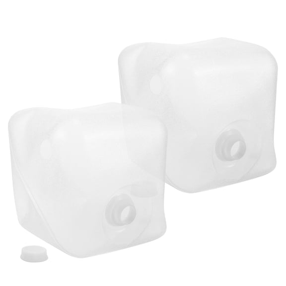 Soimiss Stable Pool Weight Bags Durable White Plastic Easy to Use 2Pcs