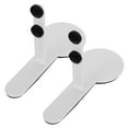 thumbnail image 1 of Soimiss 2pcs Metal Holder Iron White Sturdy Design for Table Pegboard Accessories, 1 of 8