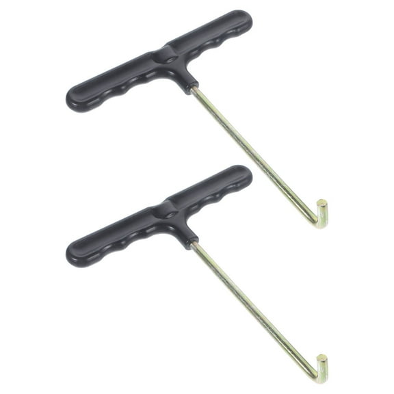 Soimiss 2Pcs Precision Crafted Trampoline Spring Pull Tool with Ergonomic Plastic Handle
