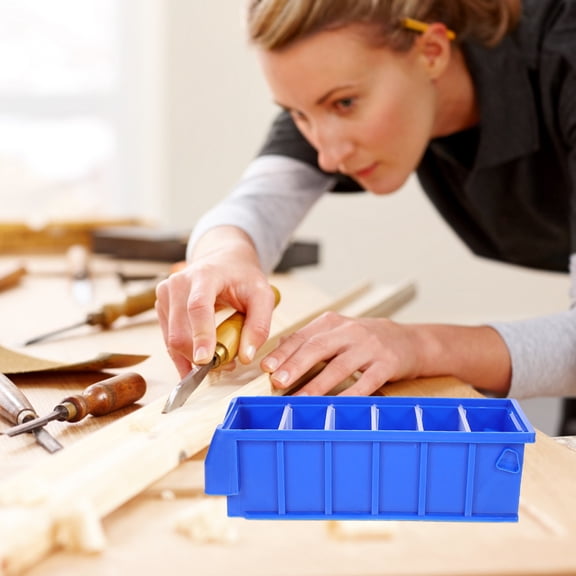 Soimiss Tools Storage Organiser Blue High-Density Polyethylene 2Pcs