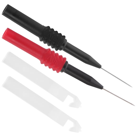Soimiss 2pcs Lead Testing Probe Kit Copper Assorted Color Compact Professionals Use