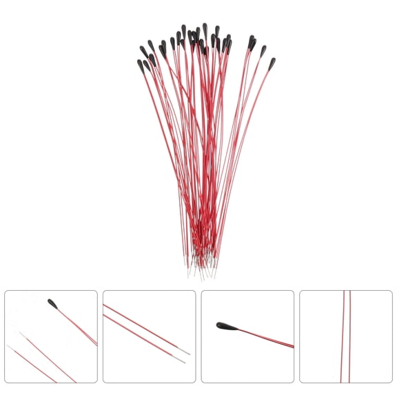 Soimiss 30Pcs Premium Thermal Resistor Thermistors Assorted Color for Industrial Inrush Current Limiting