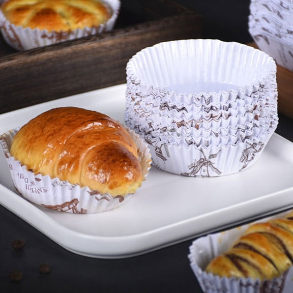 Soimiss 300Pcs Greaseproof Cupcake Wrappers Assorted Color for Mini Cheesecakes