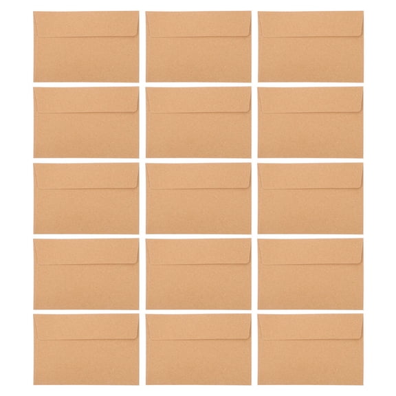 Soimiss Self Adhesive Khaki Envelopes for Wedding and Greeting Cards 30Pcs
