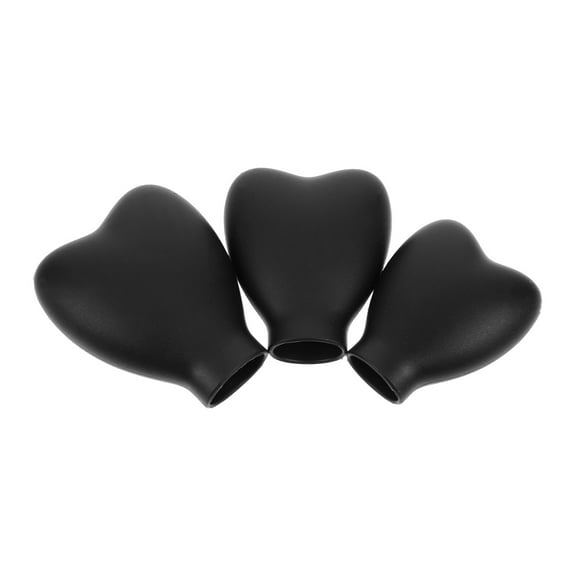 Soimiss 3pcs Silicone Makeup Brush Protector Portable Cover for Traveling Outdoor Makeup Enthusiasts