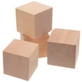 thumbnail image 1 of Soimiss 4 Pcs Craft Wood Blocks re Unfinished Wood Pieces for Rural Theme Events, 1 of 5