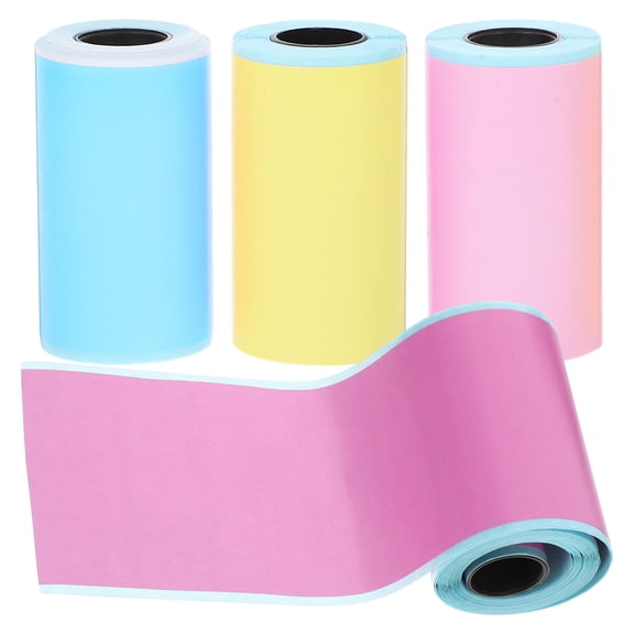 Soimiss Multi Purpose Thermal Printer Labels Assorted Colors for Bottles Price Tags and Sorting