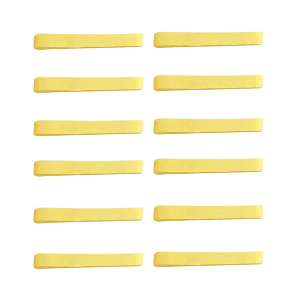 Soimiss 48Pcs Cosmetic Cleansing Pad Yellow for Strong Water Absorption and Facial Care