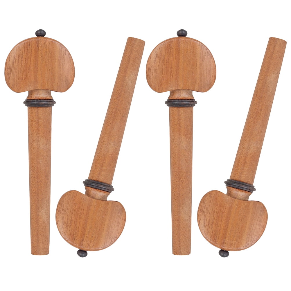 Soimiss Cello Tuning Pegs Wooden Coffee for Cello Durable and Practical