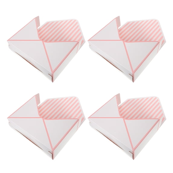 Soimiss Reusable Flower Arrangement Box Multi Color Durable Paper Stylish Appearance 4Pcs