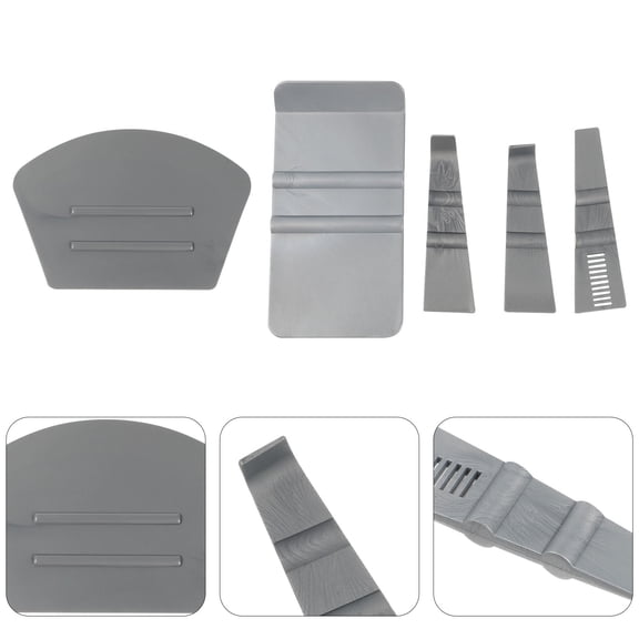 Soimiss 5Pcs Car Window Squeegee Plastic Scraper Tool for Precise Vinyl Wrap and Film Application