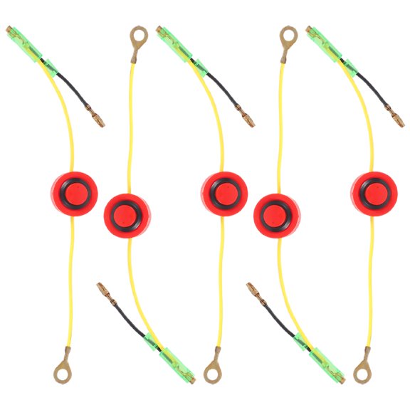 Soimiss 5pcs Pump Motor Switch Plastic Parts for Engine Stop Functionality