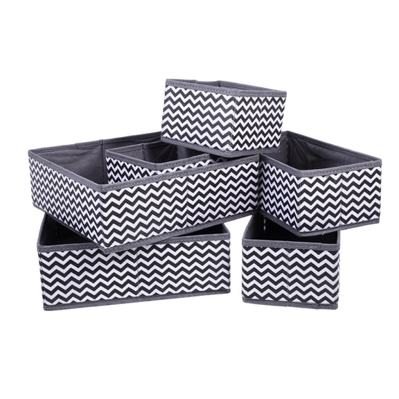 Soimiss 6 Pcs Clothing Storage Organiser Nonwoven Fabrics Room Tidying Adults Simple Design