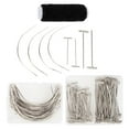 thumbnail image 1 of Soimiss 1Set Stainless Steel Wig Needle for Sewing Durable and Portable Silver Pin, 1 of 6