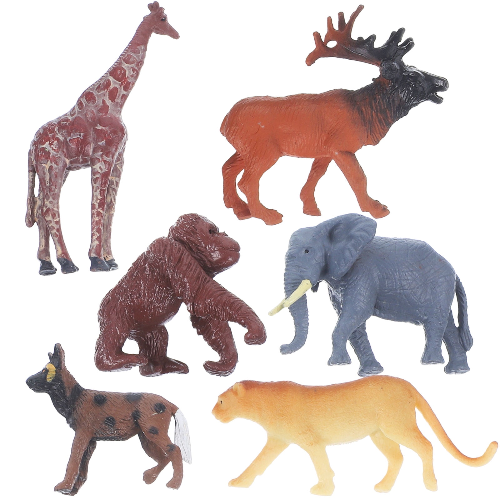 Set De 6 Marionnettes à Doigts En TPR - Animaux Et Monstres Colorés - Jouets Créatifs Et éducatifs Pour Enfants