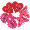 thumbnail image 1 of Soimiss 6Pcs Knitting Toy Kids Assorted Color Hand Eye Coordination during Valentine's Day, 1 of 6