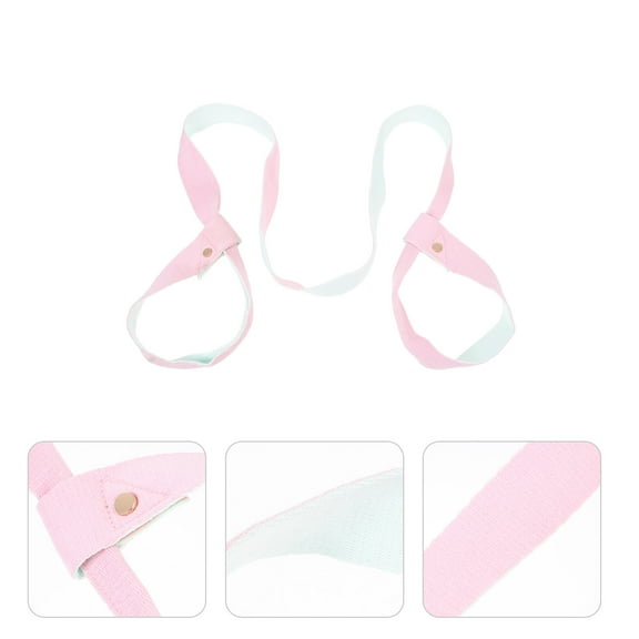 Soimiss Adjustable Mat Band Pure Cotton Pink 1Pcs Women Physical Therapy Outdoors