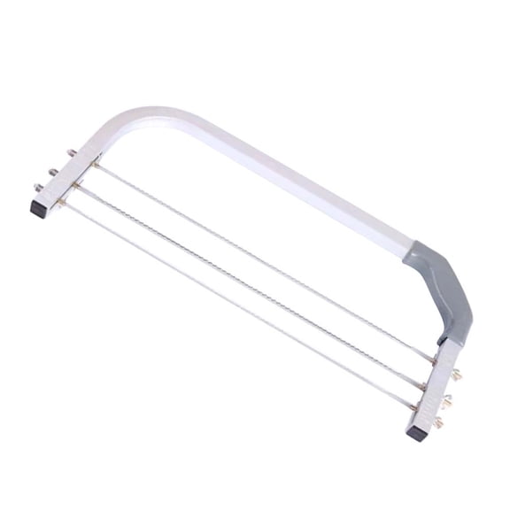 Soimiss Aluminum Alloy Cake Slicer Tool with 3 Blades for Baking Use