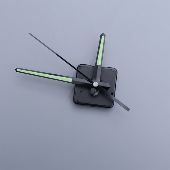 Soimiss Black Silent Clock Movement Kit with Simple Elegant Design for Precision Clock Repair