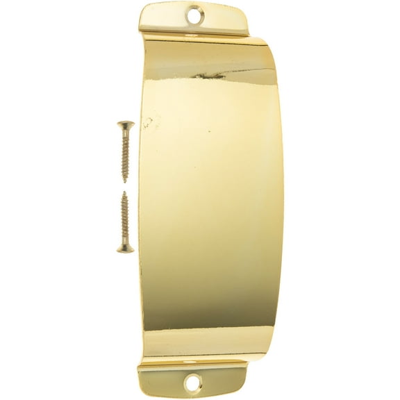 Soimiss Golden Metal Bass Bridge Protection Cover Durable Replacement Part for Electric Bass Guitar