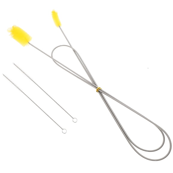 Soimiss Double Sided Cleaning Brush Stainless Steel for Homeowners in Household Cleaning 1 Set