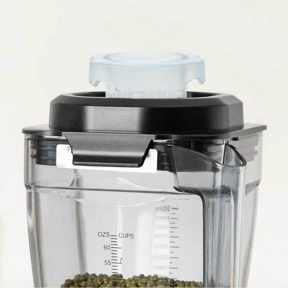 Soimiss Blender Replacement Lid Blender Parts Replacement Plastic Transparent 1Set