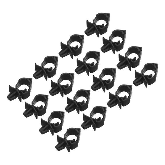 Soimiss 50Pcs Vehicle Wire Holder Clips Black for Automotive Cord Management