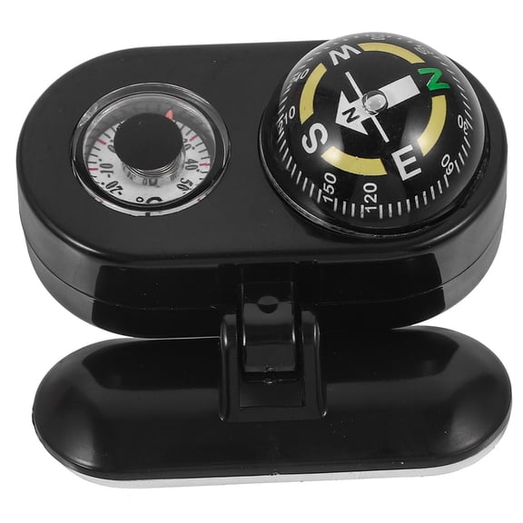 Soimiss Dashboard Thermometer Compass Ball for Car and Boat Navigation Easy to Use