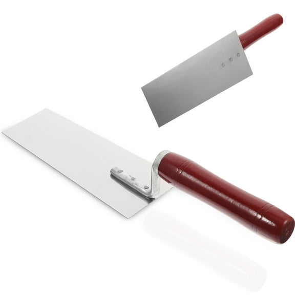 Soimiss Cement Trowel Stainless Steel Tool Silver for Professionals 1Set