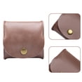 thumbnail image 1 of Soimiss Coffee PU Change Purse Small Coin Wallet Multi-Functional Earphone Pouch, 1 of 8