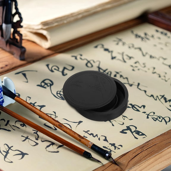 Soimiss Chinese Brush Painting Ink Black Traditional Design for Calligraphy Practice and Art Creation 1Pack