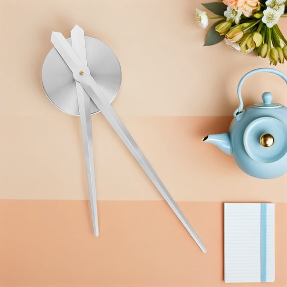 Soimiss Make Your Own Clock Wall Clock Silver Metal 1Pcs