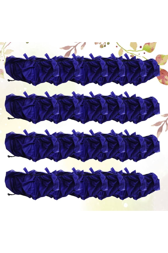 Disposable Nonwovens Bra for Sauna Use Blue Color Made of Breathable Material 50Pcs