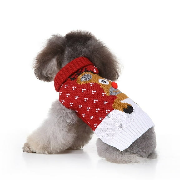 Soimiss Dog Clothing Reindeer Costume Multi Photo Taking For Dog Owners 1Pcs