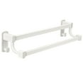 thumbnail image 1 of Soimiss Metal Double Towel Rack for Bathroom Wall Mounted Large Capacity Storage White, 1 of 8