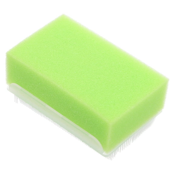 Soimiss Green Brush for Therapy and Bathing Essential Tool for Newborns and Room Activities 3.5 5 in