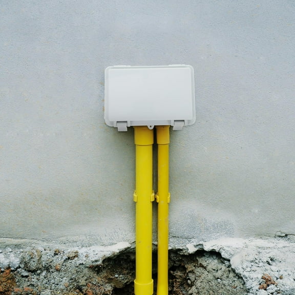 Soimiss Weatherproof Outdoor Junction Box White ABS Material with Easy Mounting Panel