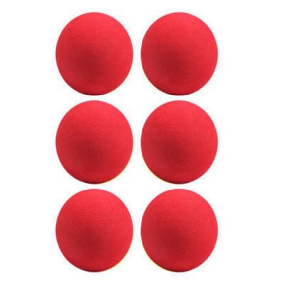 Soimiss 10Pcs Elastic Eva Balls Durable Lightweight Accessories for Indoor Training