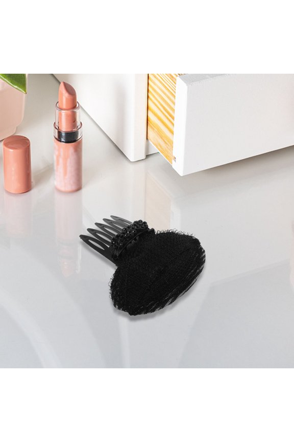 Elegant Rhinestone Hair Comb For Women Flower Hair Pins With Flyaway Management 1Pcs