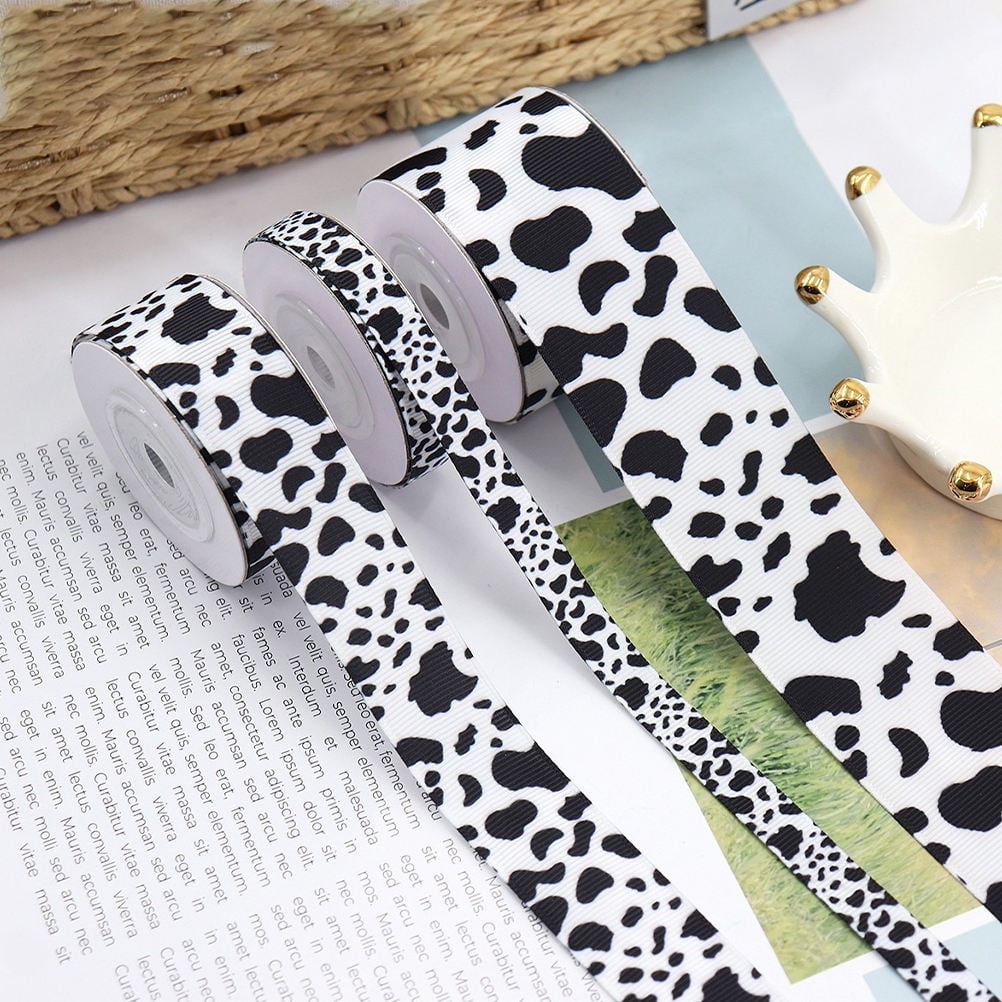 Soimiss Fabric Ribbons for Party Scenes and Diy Craft 2 Rolls Assorted ...