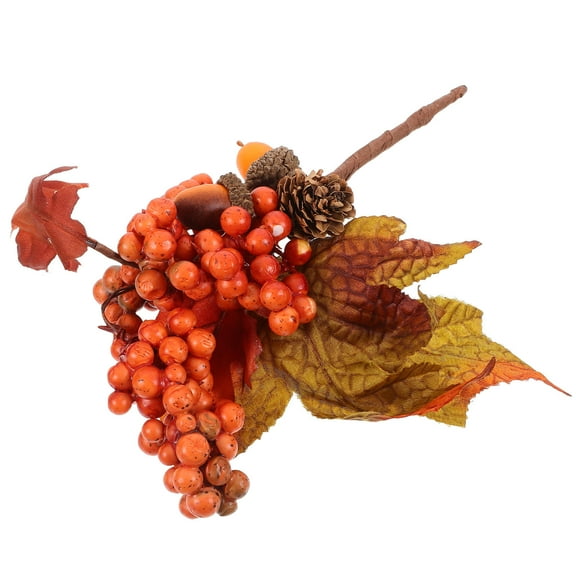 Soimiss Fall Decorations for Home Fake Fruit Decor with Realistic Design Orange 1Pcs