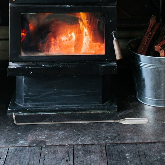 Soimiss Fireplace Poker Set Steel Grilling for Indoor Use